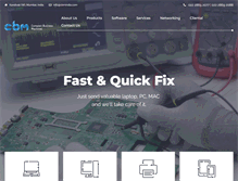 Tablet Screenshot of cbmindia.com